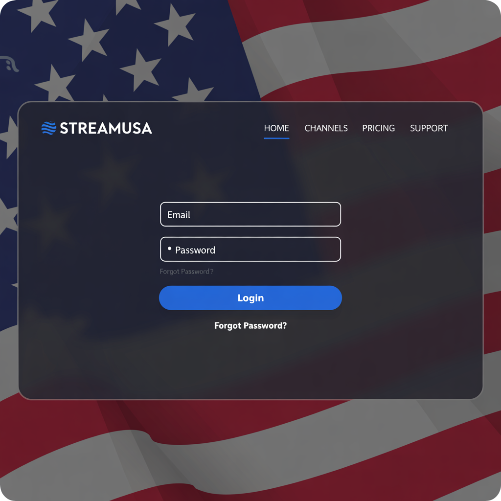 iptv service login page