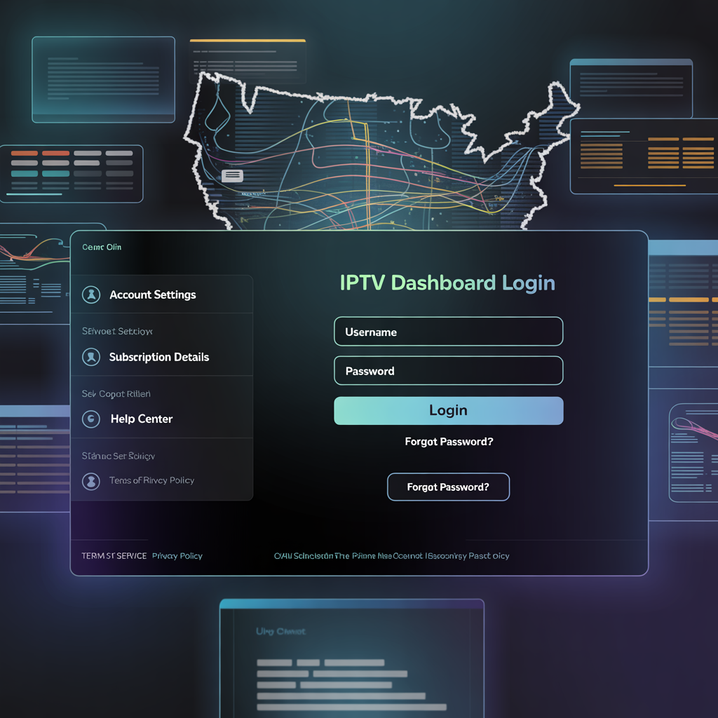 iptv dashboard login