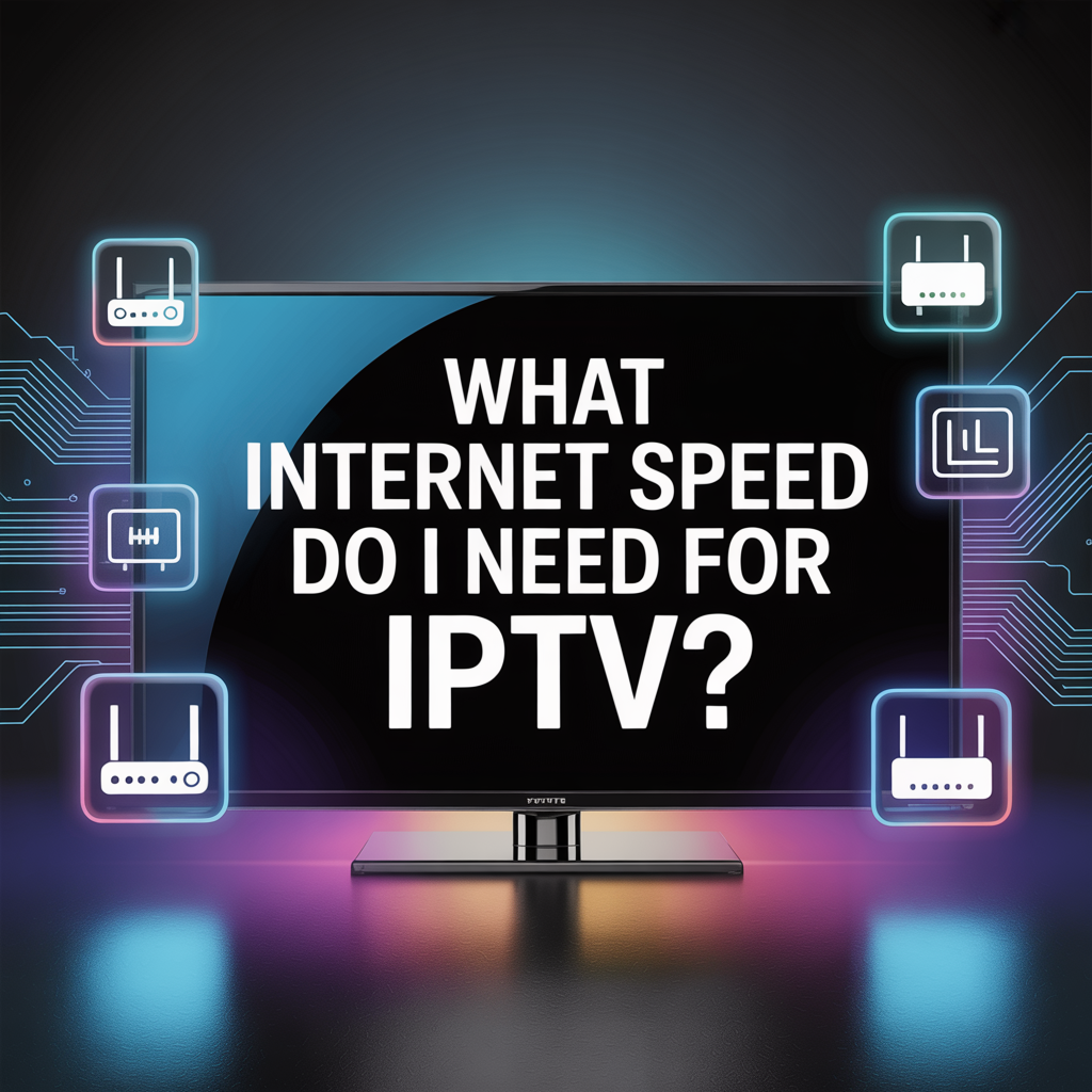 what internet speed do i need for iptv
