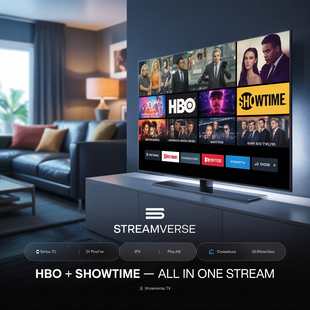 iptv with hbo showtime