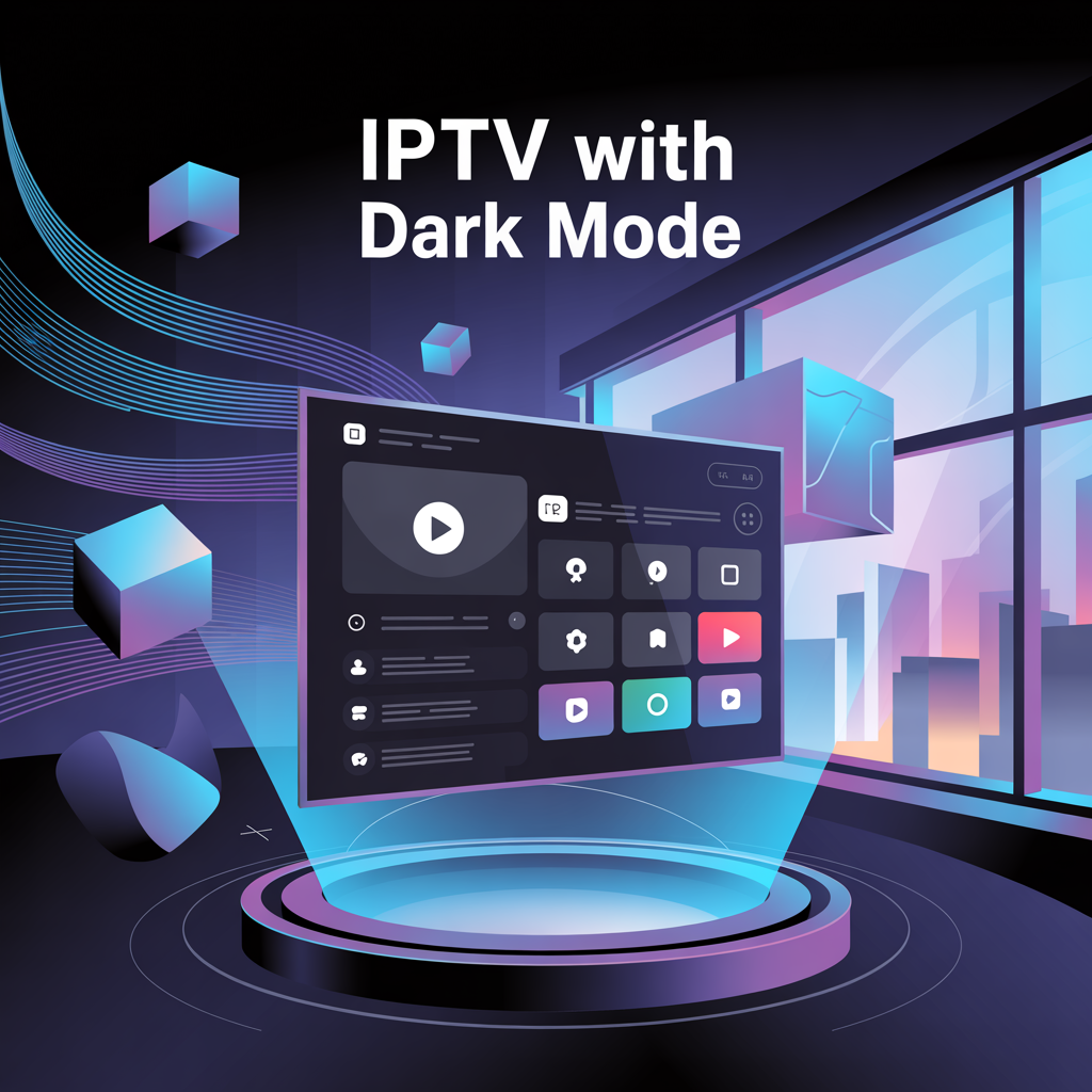iptv with dark mode usa