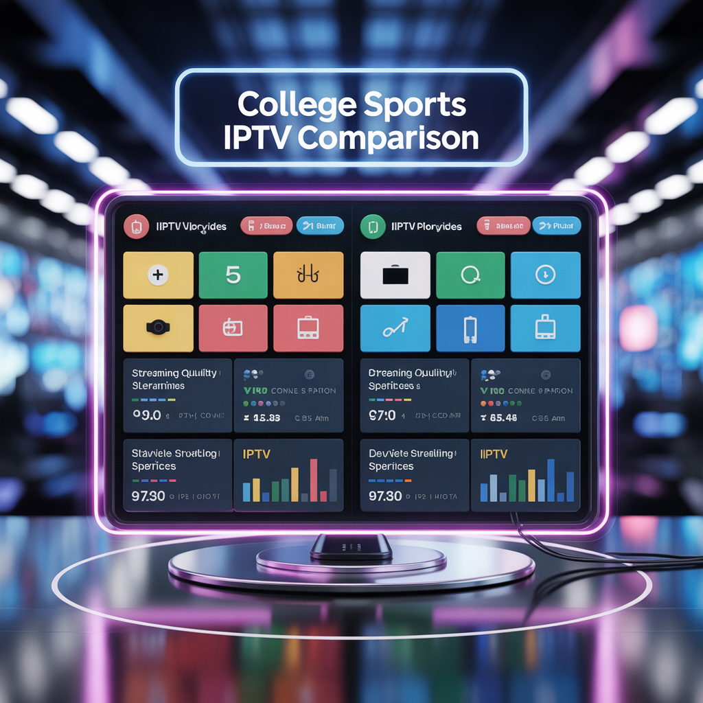 iptv with dark mode comparison